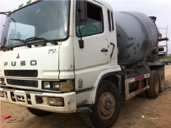 Used FUSO concrete mixer